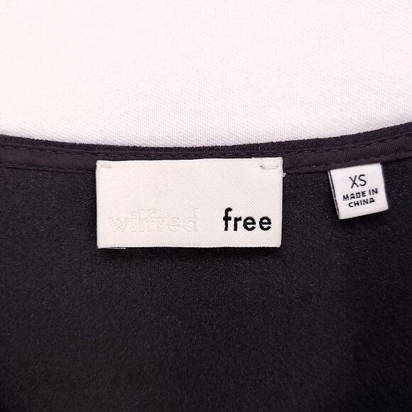 Wilfred Free Cami Slip Dress Vivienne Gray Mini Faux Suede Size XS - Picture 11 of 13